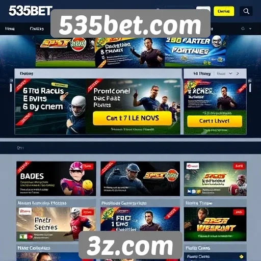 Promoções e bônus disponíveis em 535bet.com